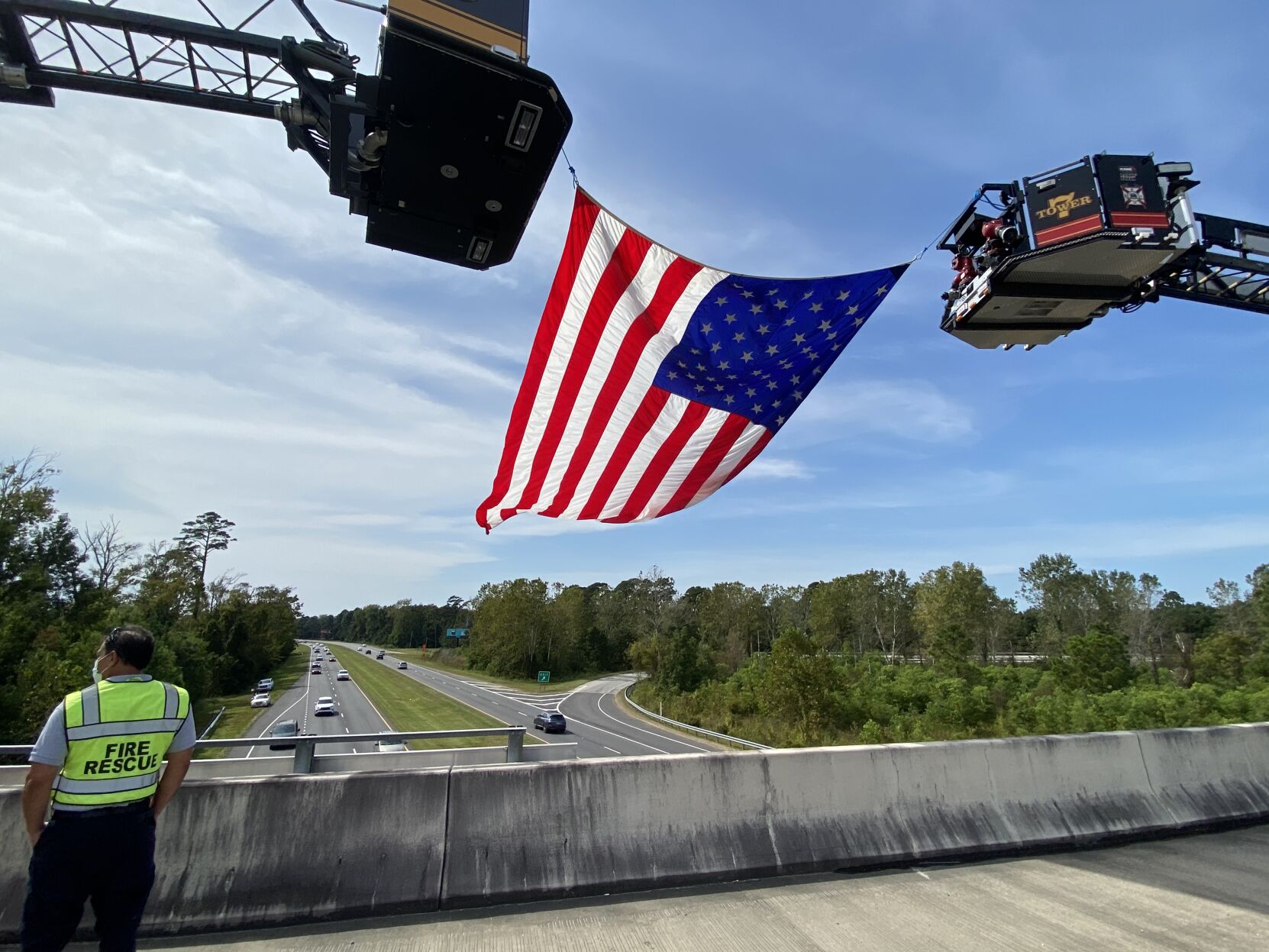 Robert M. Grissom bridge flag
